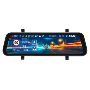 Видеорегистратор X-CAN Mirror City GPS WiFi Duo